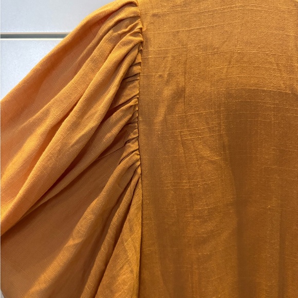 Embroidered Rust Dress - Picture 8 of 8